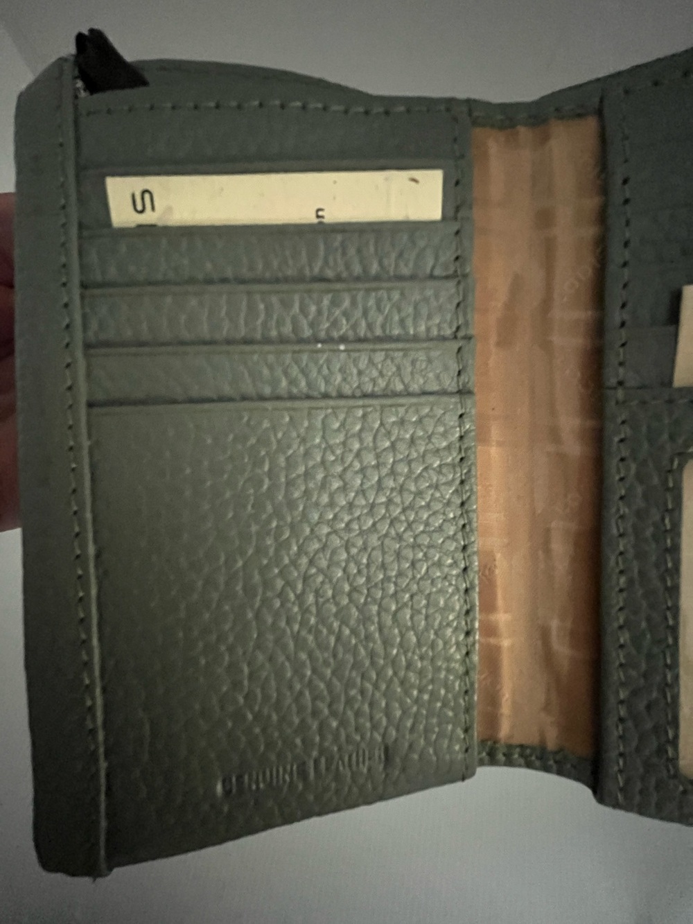 Lodis 1965 Genuine Pebbled Leather Rachel Bifold Wallet w/RFID Protection - Picture 7 of 11